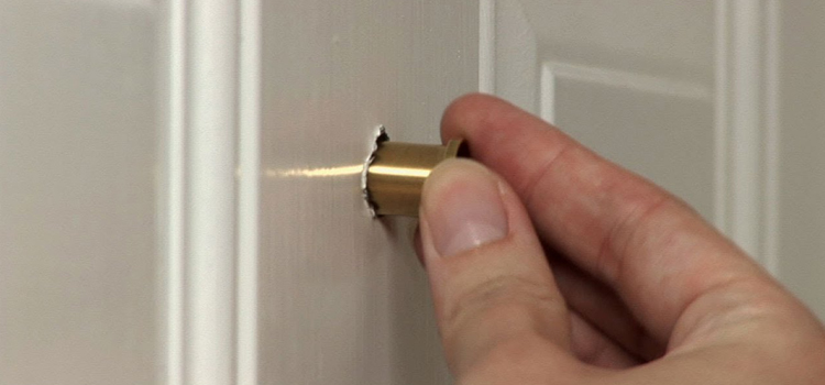 peephole door repair in Carpinteria