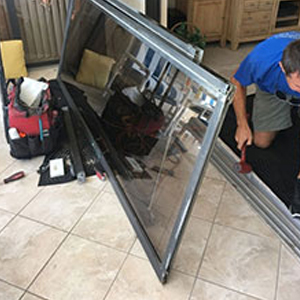 sliding glass door frame repair Carpinteria